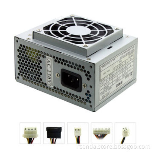 Micro ATX 230W computer power supply with EMI